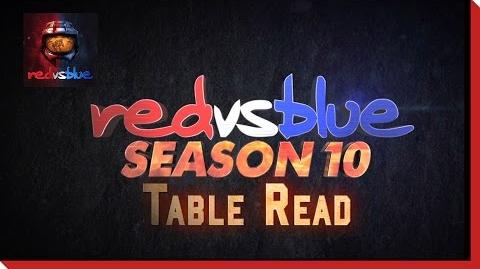 Behind the Scenes Table Read - Red vs