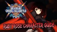 Character Guide Ruby Rose Everything You Need To Know Blazblue Cross Tag Battle Guide