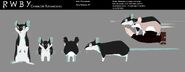 Character turnaround of the Mouse Leader