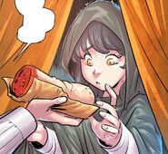 RWBY DC Comics 6 (Chapter 12) Mrs. Clementine give Blake food