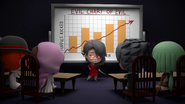 Cinder's faction in "Evil Interview", the 50th episode of RWBY Chibi.