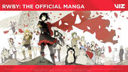 Promotional material for RWBY The Official Manga Volume 3 full artwork