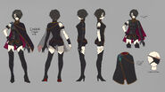 Concept art for Cinder's Volume 6-7 design