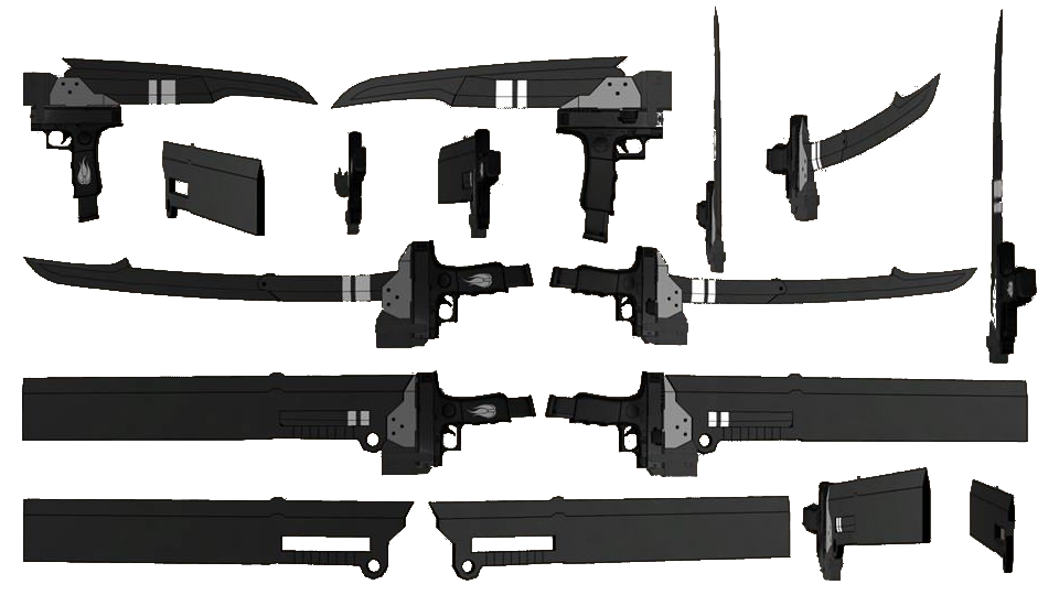 Gambol Shroud/Image Gallery/Official Designs | RWBY Wiki | Fandom