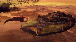 アトラス上陸直前のモンストラ