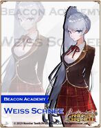 Normal Costume - Beacon Academy Weiss Schnee