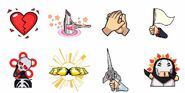 Preview of the Sweet Update emotes