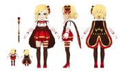 Glynda's Glucose Glynda outfit concept art