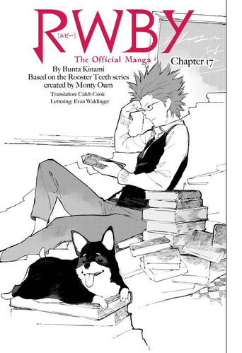 Chapter 17 (2018 manga) cover