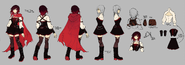 Ruby Rose timeskip concept art