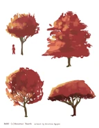 Red Tree Sketches