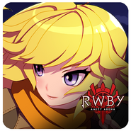 Yang's character artwork icon from RWBY: Amity Arena