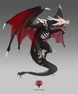 Official Design of Wyvern for RWBY: Amity Arena