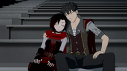 Ruby talks with Qrow about her decisions and her mother.