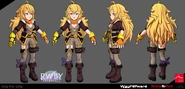 Yang Xiao Long model turnaround