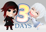 Promotional countdown of Ruby and Weiss