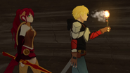 Pyrrha and Jaune in the Cave