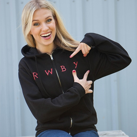 RWBY Typography Chenille Joggers