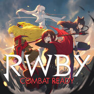 Box art for the RWBY: Combat Ready board game.