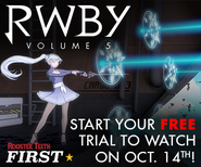 Volume 5 promo featuring Weiss