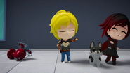 Zwei ditches Jaune to hang out with Ruby