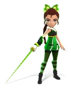 Ilia's Cham-ilia outfit for RWBY: Amity Arena