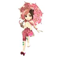 Neo's Soft Serve outfit render from RWBY: Amity Arena.