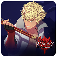 Sun's character artwork icon from RWBY: Amity Arena.