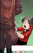 RWBY DC Comics 1 (Chapter 2) Peter Port's cameo in Ruby's childhood flashback