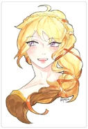 Renaissance Yang Xiao Long water color