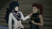 Ilia volunteers to help Blake protect Haven Academy.