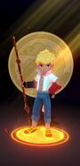 Sun wielding the staff version in RWBY: Amity Arena