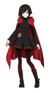 Original outfit for Ruby Rose in RWBY: Ice Queendom