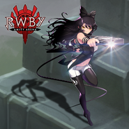 Promotional Material of Blake for the then-upcoming character of Ilia