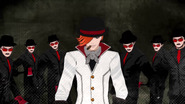 Roman Torchwick surrounded by hired Henchmen