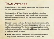 Team Attacks