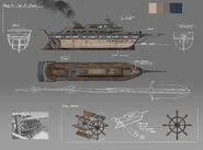 Ship concept art