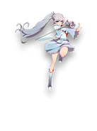 Weiss character art from the Amity Arena website