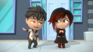 Ruby becomes suspicious around Qrow.