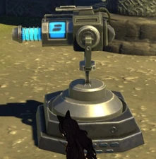 An icethrower turret.