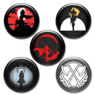 RWBY Button Pack #2