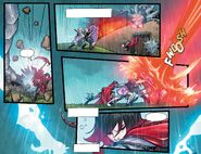 RWBY DC Comics 3 (Chapter 6) Team RNJR fighting a Manticore