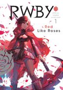 RWBY Official Manga Anthology (Vol. 1 Red Like Roses, US) Front cover