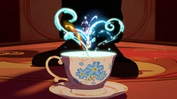 ツリーの葉で淹れたお茶