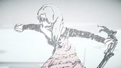 銀の眼の力に曝されたシンダー