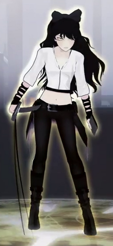 RWBY ヴァイス Blake Belladonna SP サイン ブレイク ブラック☆ロックシューター FRAGMENT【公式】 على X