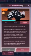 Mutant Creep Description.png (139 KB) Mutant Creeps' card description for RWBY: Amity Arena