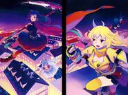 Yang and her team Illustration by Yokarura.