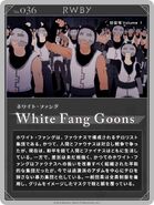 Promotional material of White Fang Goons for RWBY ARCHIVES Remnant Promenade Vol. 1-8