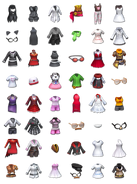 Costume icons